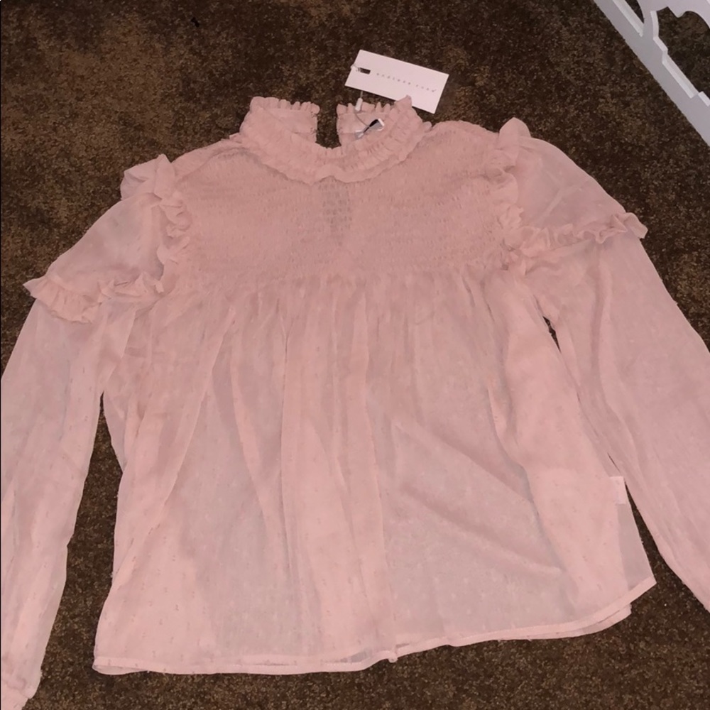 Pink blouse